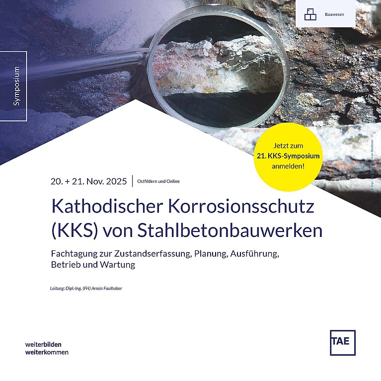 Programm_Kathodischer Korrosionsschutz (KKS) von Stahlbetonbauwerken