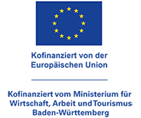 Logo Europäischer Sozialfonds (ESF) Baden-Württemberg